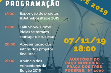 Prêmio Municipal #BeTheBossItapê 2019 em Itapetininga 