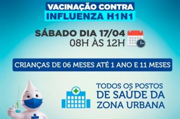 Prefeitura de Itapetininga anuncia etapa da Campanha de Vacinação contra a gripe H1N1