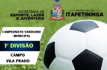 Campeonato Varzeano Municipal chega à fase de quartas de final