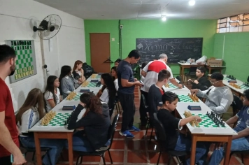 Atletas do Xadrez de Itapetininga se destacam nos Jogos Escolares no Ginásio Municipal “Ayrton Senna da Silva”