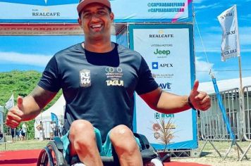 Itapetiningano Vinícius Proença é campeão do Triathlon “Capixaba de Ferro”, no Espírito Santo