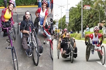 Itapetiningana participa de Passeio em Cadeiras de Rodas