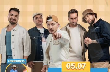 Jeito Moleque agita o sábado no Arraiá Solidário de Itapetininga com muito pagode romântico