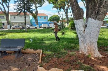 Programa “Itapê + Limpa” faz manutenção e limpeza em bairros e praças de Itapetininga