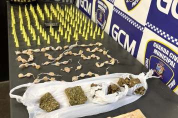 Guarda Municipal de Itapetininga apreende adolescente com 187 porções de drogas