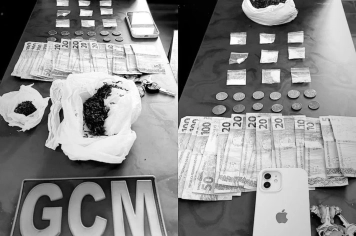 Guarda Municipal de Itapetininga prende homens por tráfico e porte de entorpecentes