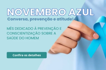 Campanha Novembro Azul leva ações de saúde para a Praça Peixoto Gomide em Itapetininga