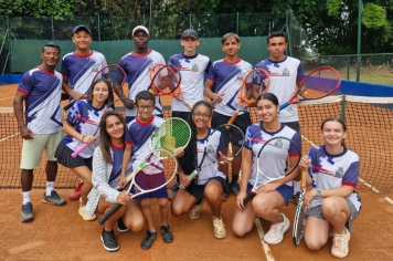 Equipe masculina de Tênis de Itapetininga é finalista nos Jogos da Juventude em Lençóis Paulista