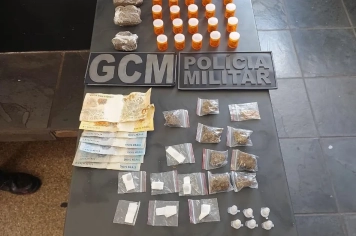 Guarda Municipal de Itapetininga e Polícia Militar apreendem mais de 120 porções de drogas na Vila Sônia