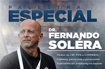 Inscrições abertas para palestra com o médico Fernando Solera que será realizada em Itapetininga
