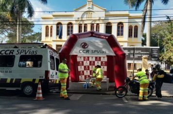 CCR SPVias realiza ação de segurança para motociclistas em Itapetininga