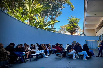 Palestra Educativa do “Maio Amarelo” é realizada na Escola Estadual Ernesta Xavier Rabelo Orsi