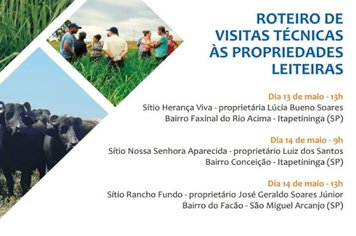 Visitas Técnicas em propriedades rurais de Itapetininga abordam produção de leite