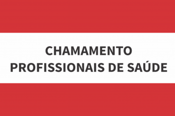 Prefeitura divulga canal para candidatos no chamamento de urgência para vagas na área saúde