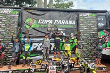 Irmãos de Itapetininga, Gabriel e Marcos Dias, conquistam o 1º lugar na Etapa da Copa Paraná de Motocross