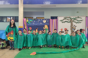 Sarau Folclórico na EMEI Prof.ª Maria Emília Simões Cardoso