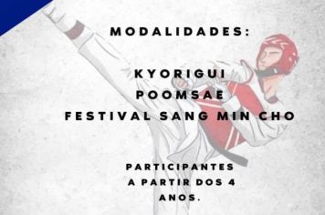 Atletas de Taekwondo vão representar Itapetininga em São Miguel Arcanjo