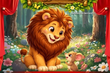 “Teatro Literário” apresenta peça “O Leão e o Ratinho” na Biblioteca Municipal “Júlio Prestes de Albuquerque”