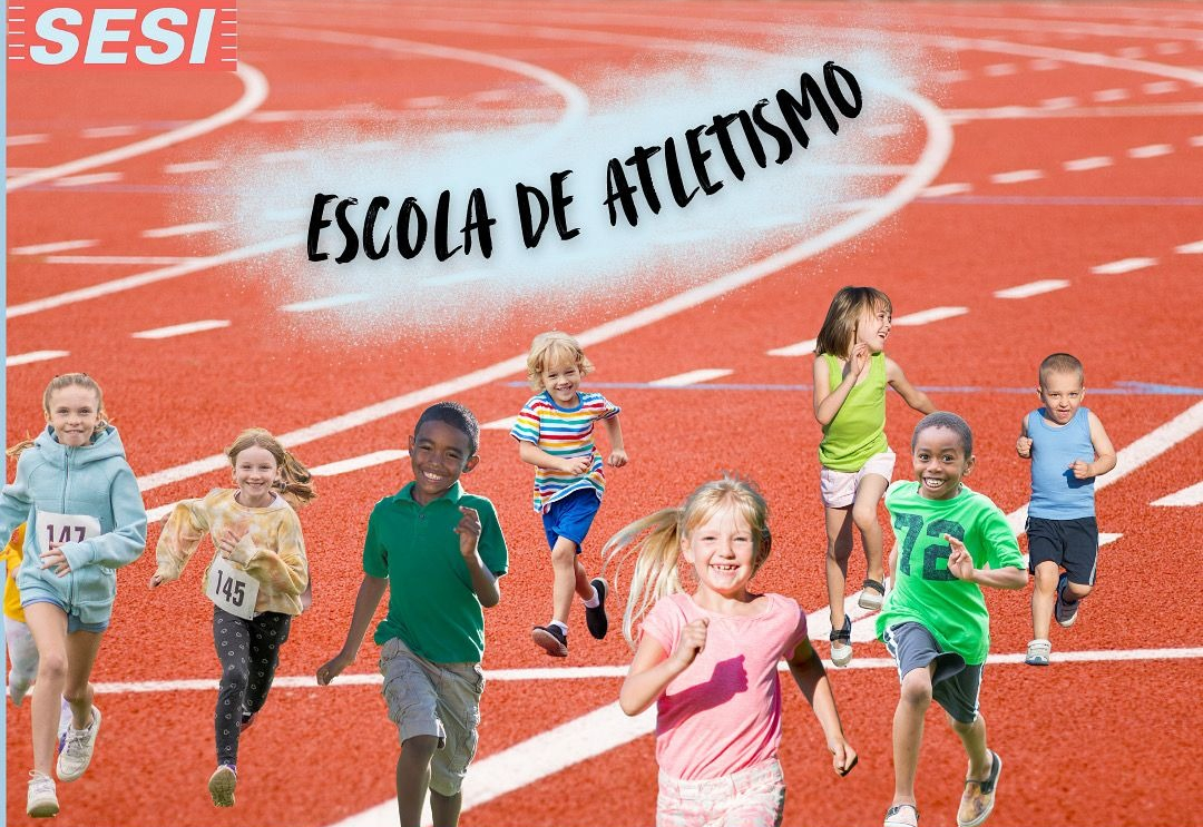 Inscrições abertas para a Escola de Atletismo da Secretaria de Esporte, Lazer e Juventude em parceria com o SESI de Itapetininga