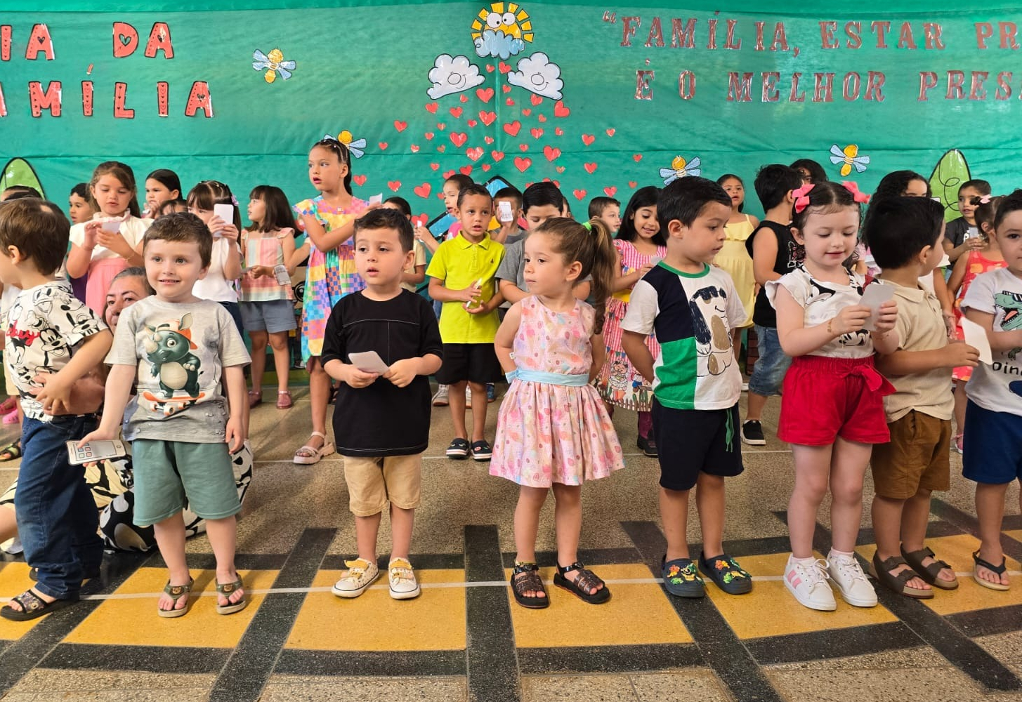 Dia da Família na EMEB “Prof.ª Leni Aparecida Prestes de Oliveira”