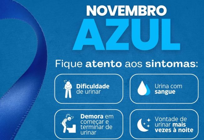 Novembro Azul: mês de conscientização sobre a saúde do homem e o câncer de próstata em Itapetininga