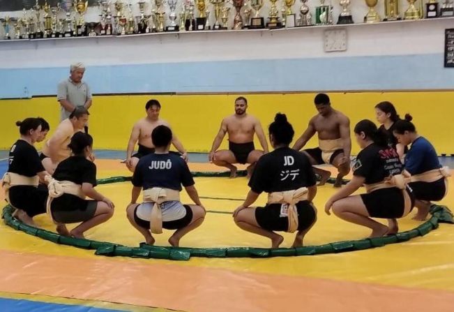 Sumô de Itapetininga realiza treinamento de aprimoramento para disputar o Mundial no Japão