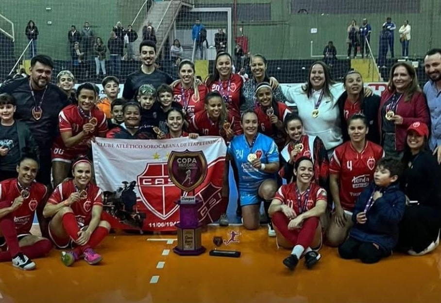 CASI Itapetininga é Tetracampeã da Copa Record de Futsal Feminino no Ginásio Municipal “Ayrton Senna da Silva”