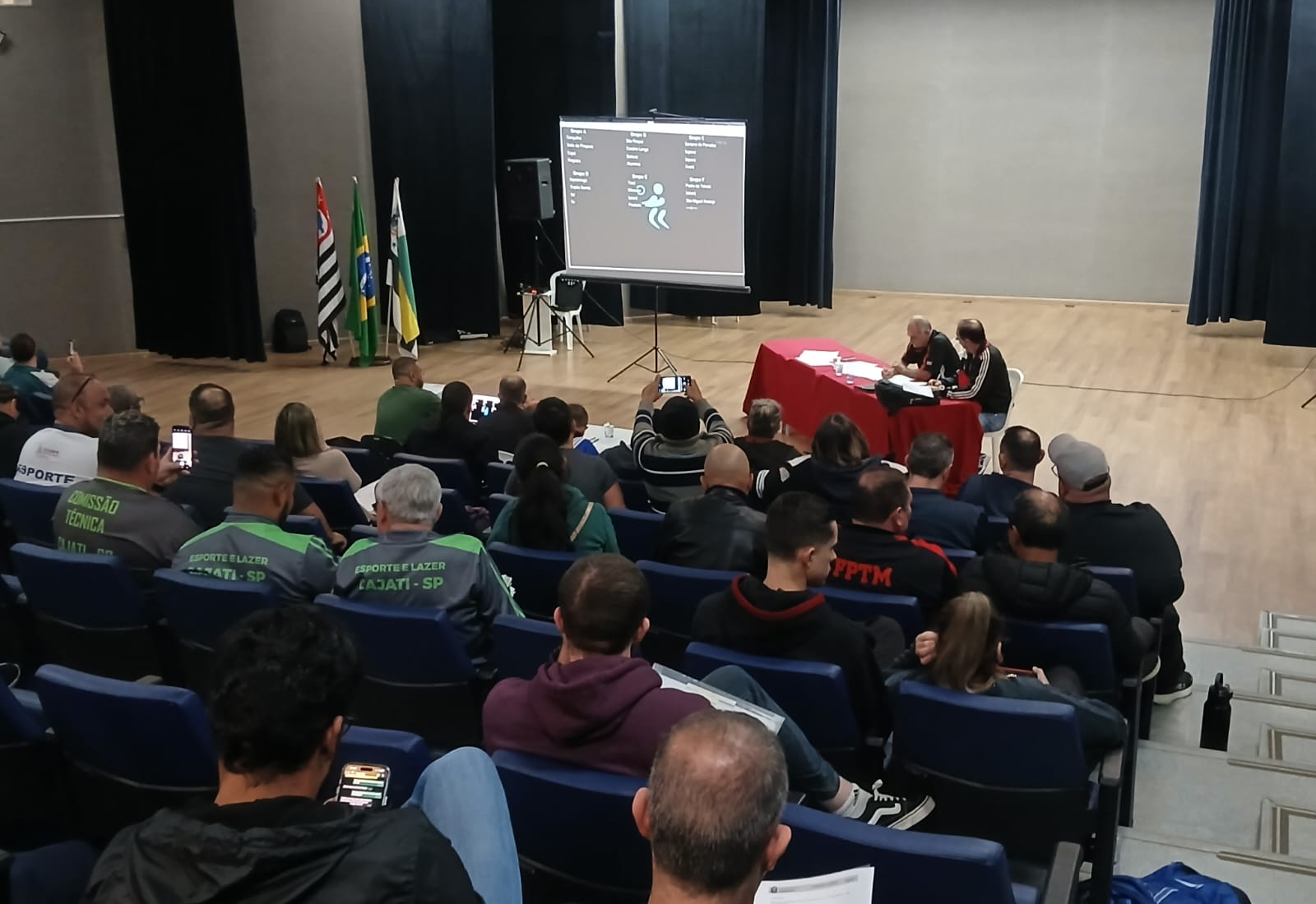 Congresso Técnico para o Jogos Regionais em Itapetininga é realizado no Auditório Municipal “Alcides Rossi”