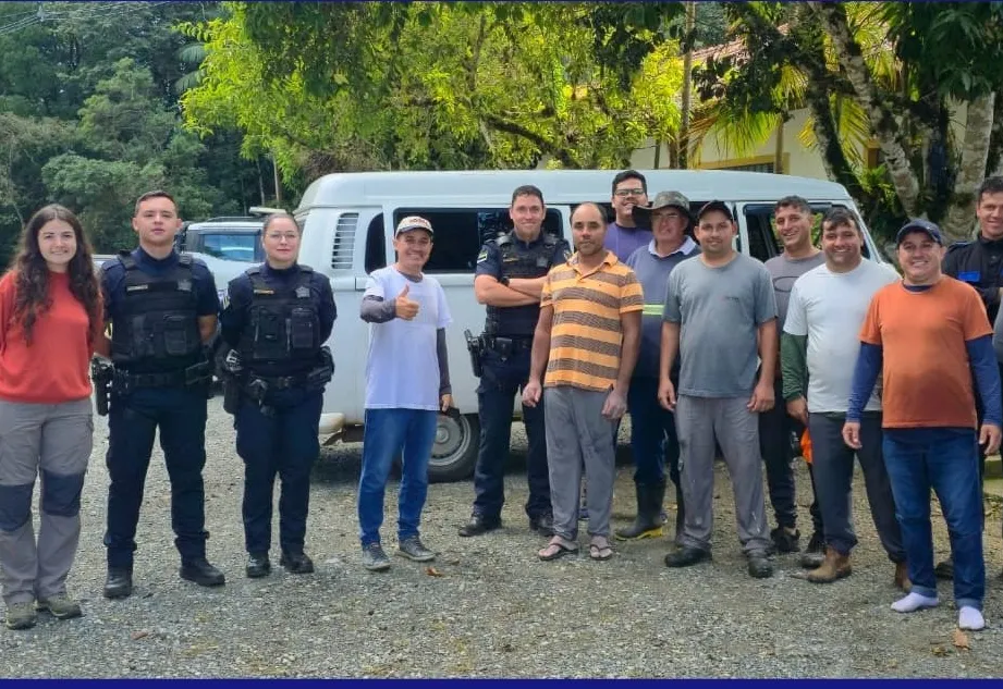 Guarda Municipal de Itapetininga auxilia na localização de desaparecido no Parque Carlos Botelho, em São Miguel Arcanjo