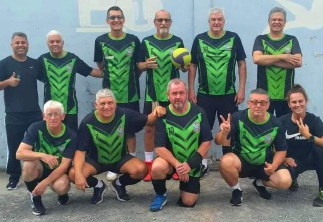 Voleibol Masculino de Itapetininga joga semifinal nos Jogos da Melhor Idade nesta quinta (17)