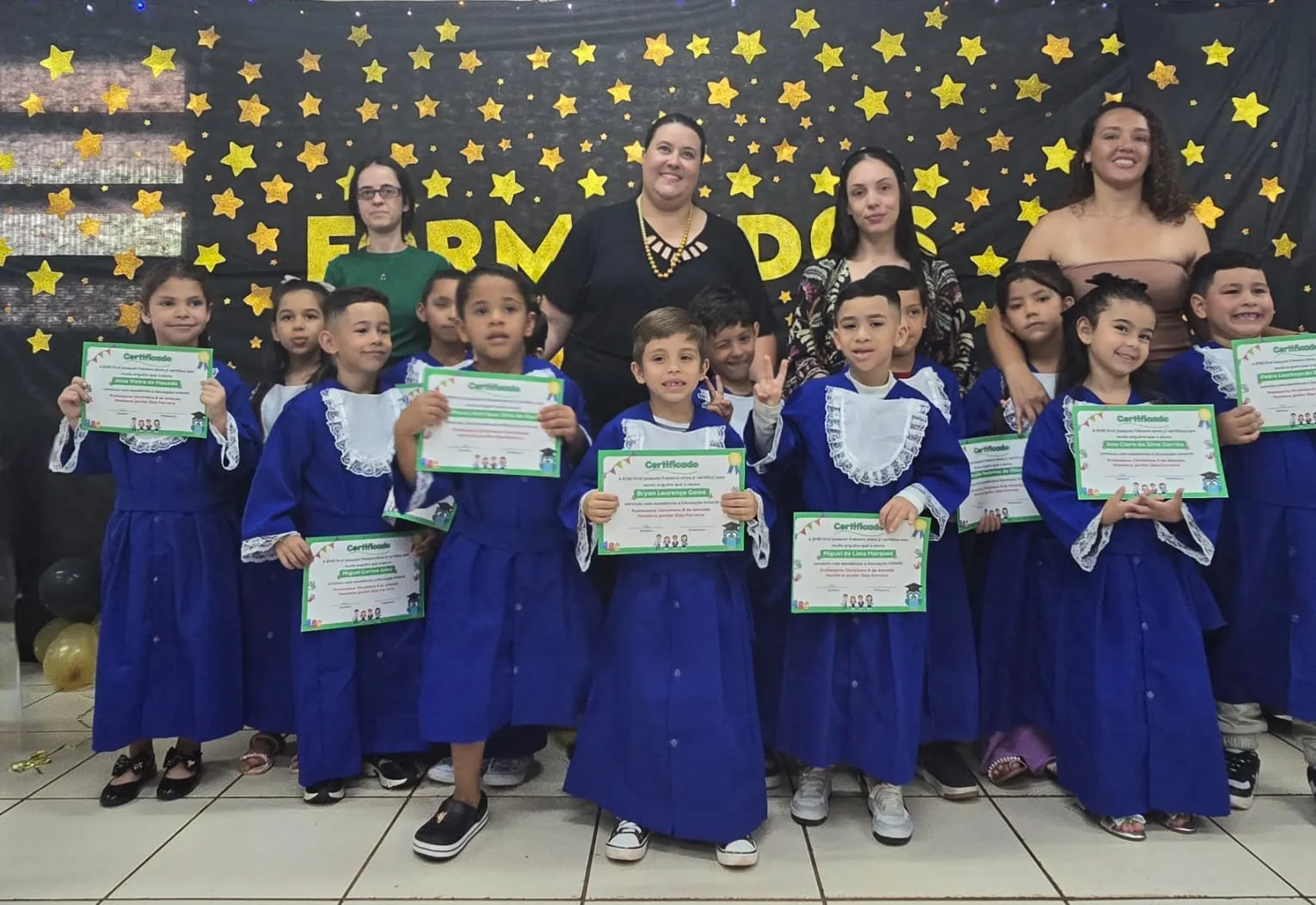 EMEI “Prof. Joaquim Fabiano Alves Junior” realiza Formatura