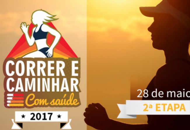 Inscrições 2ª etapa Correr e Caminhar com Saúde