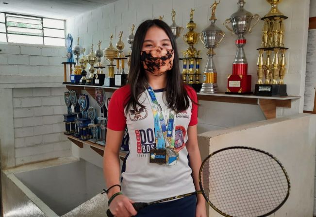 Jovem de 13 anos de Itapetininga se classifica para o Panamericano de Badminton no México