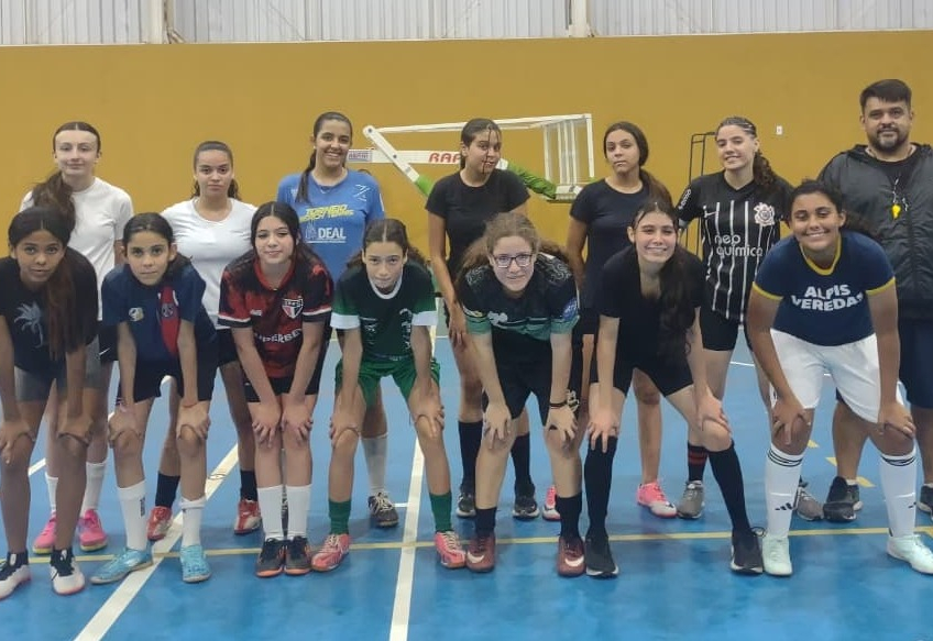 Segunda Etapa do Treino Seletivo de Futsal Feminino para disputar Copa Regional será realizado nesta quarta, dia 3, na Estação Cidadania