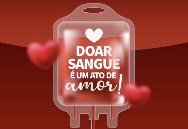 Seja um doador de sangue e compartilhe vida!