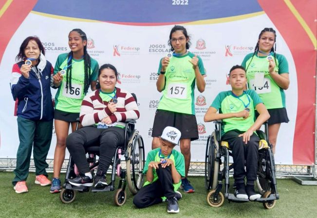 Paratletas itapetininganos defendem Seleção Paulista em Etapa da Paralimpiadas Escolares