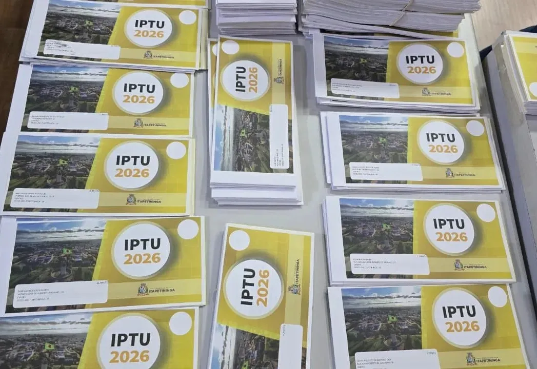 Desconto de 5% para pagamento à vista do IPTU em Itapetininga vai até esta sexta-feira, 10 de abril 