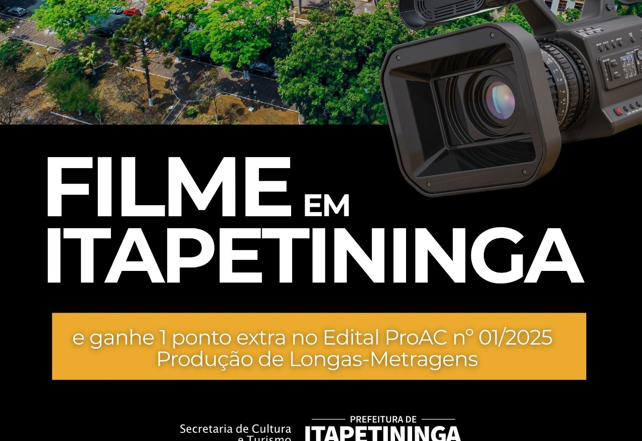 Itapetininga é cenário de grandes oportunidades: inscrições abertas para o ProAC nº 01/2025