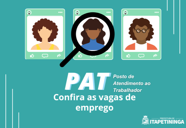 Vagas do PAT Itapetininga 19 de maio