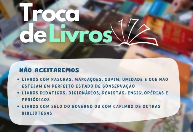 Biblioteca Municipal realiza mais uma edição da Troca de Livros em Itapetininga