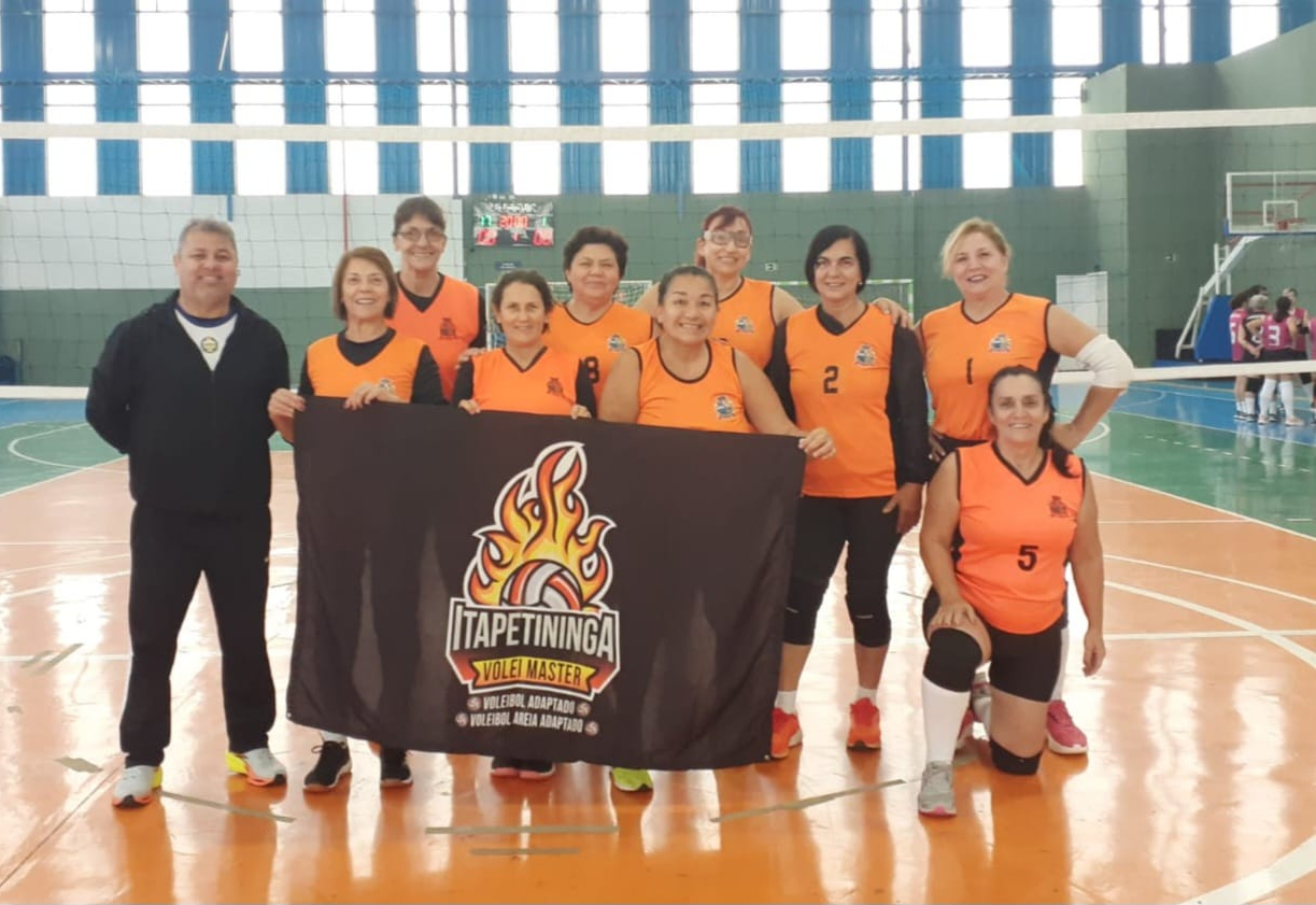 Voleibol Adaptado Feminino 50+ de Itapetininga vence partidas fora de casa e fecha etapa da Liga com liderança