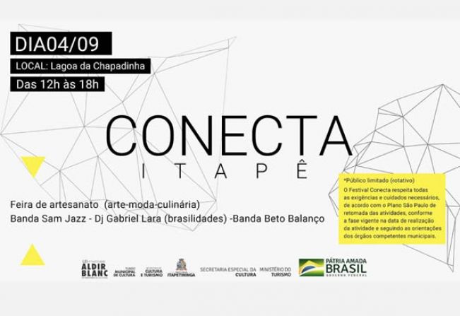 “Festival Conecta Itapê” no Parque Ecológico Regina Freire, em Itapetininga, tem data alterada para 04 de setembro