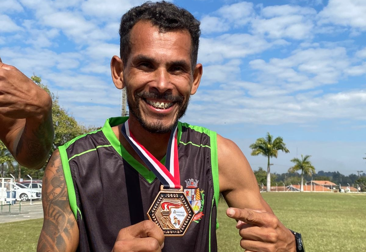 Atleta de Itapetininga Vicente Antônio da Silva Filho é Bronze nos Jogos Regionais