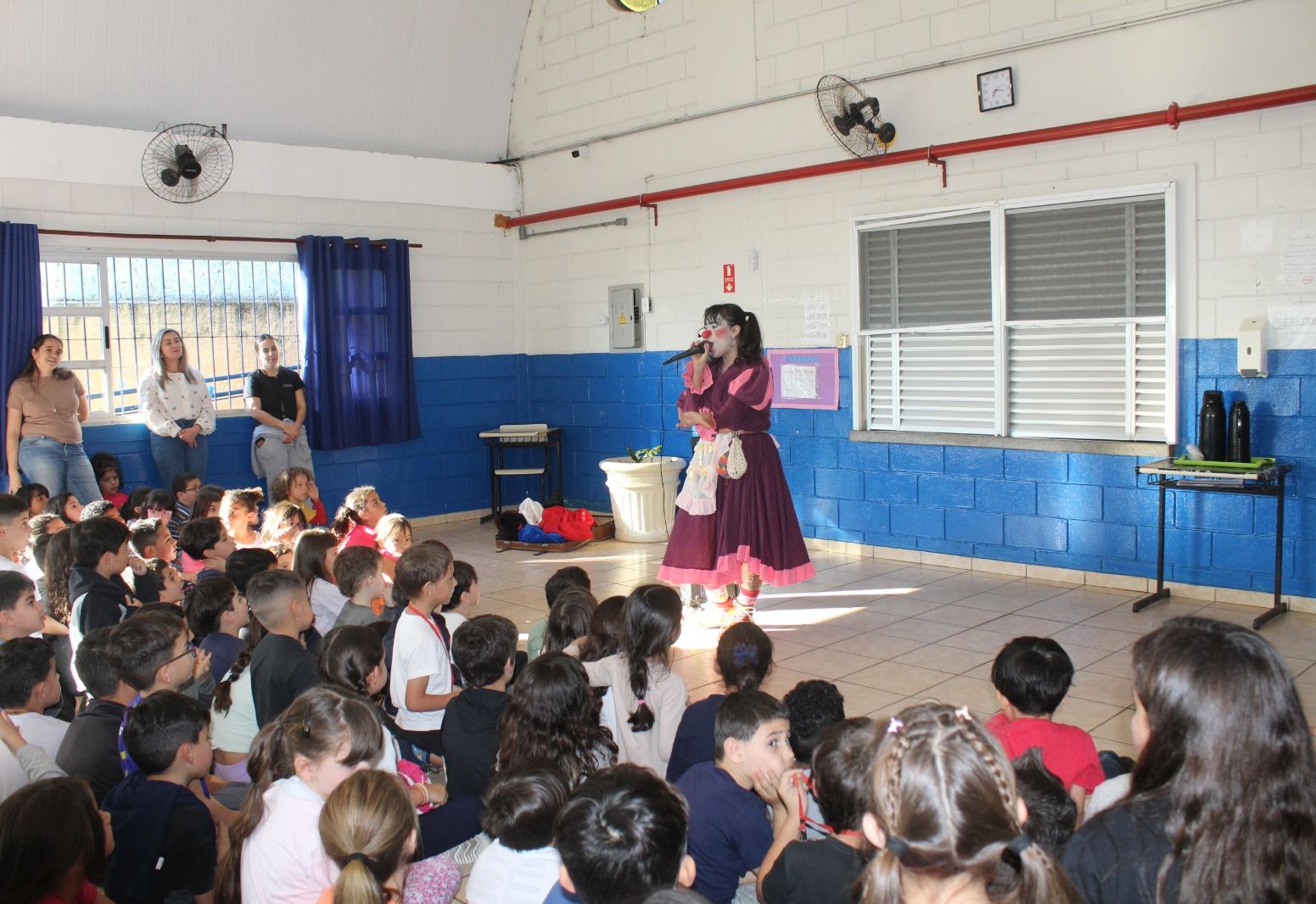 Projeto “Juanita! Conta uma História” leva diversão e conhecimento aos alunos da EMEF “Profª Jandyra Vieira Marcondes”