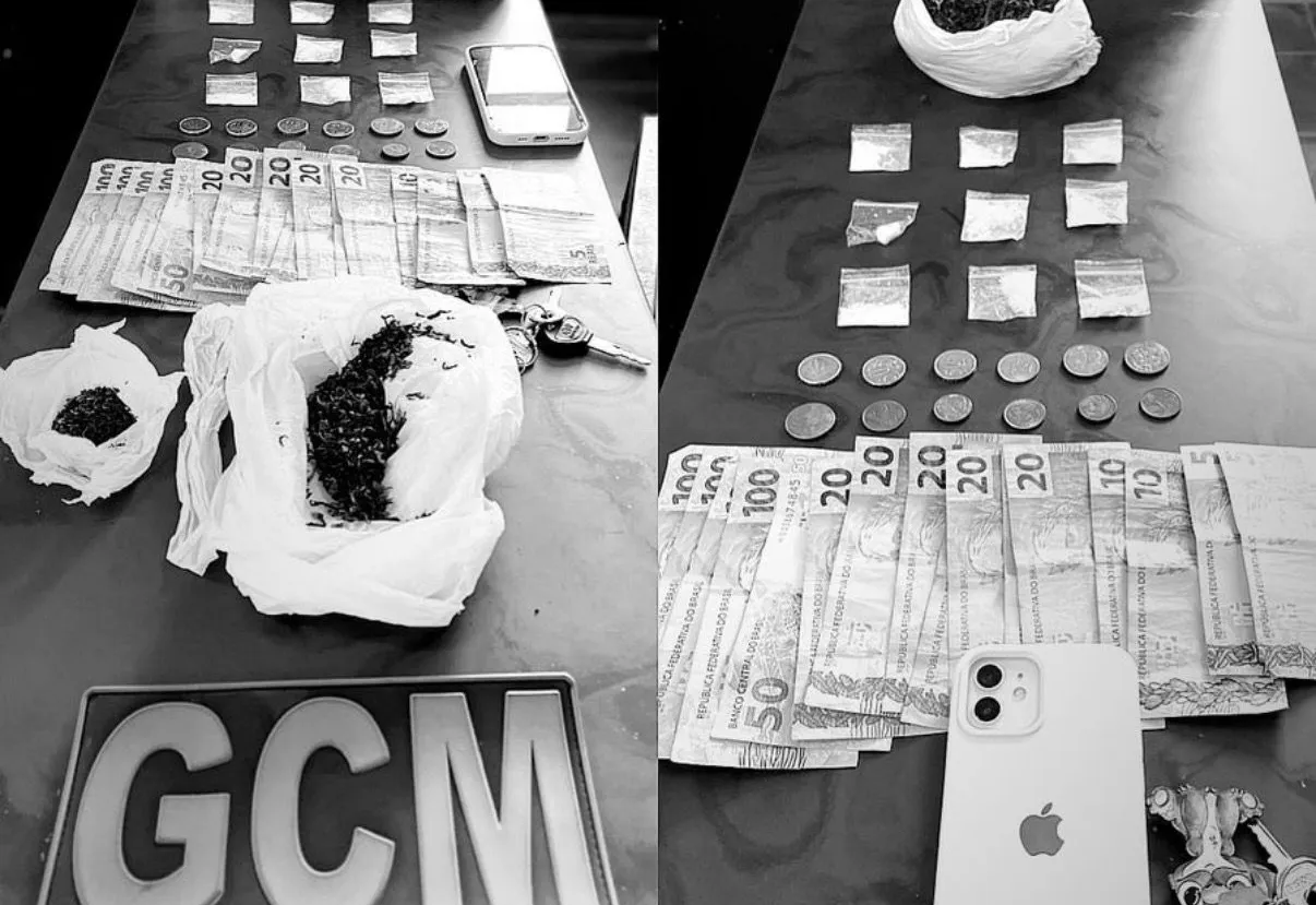 Guarda Municipal de Itapetininga prende homens por tráfico e porte de entorpecentes