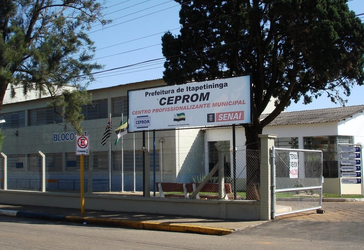 Ceprom de Itapetininga tem mais de 100 vagas remanescentes disponíveis para cursos profissionalizantes