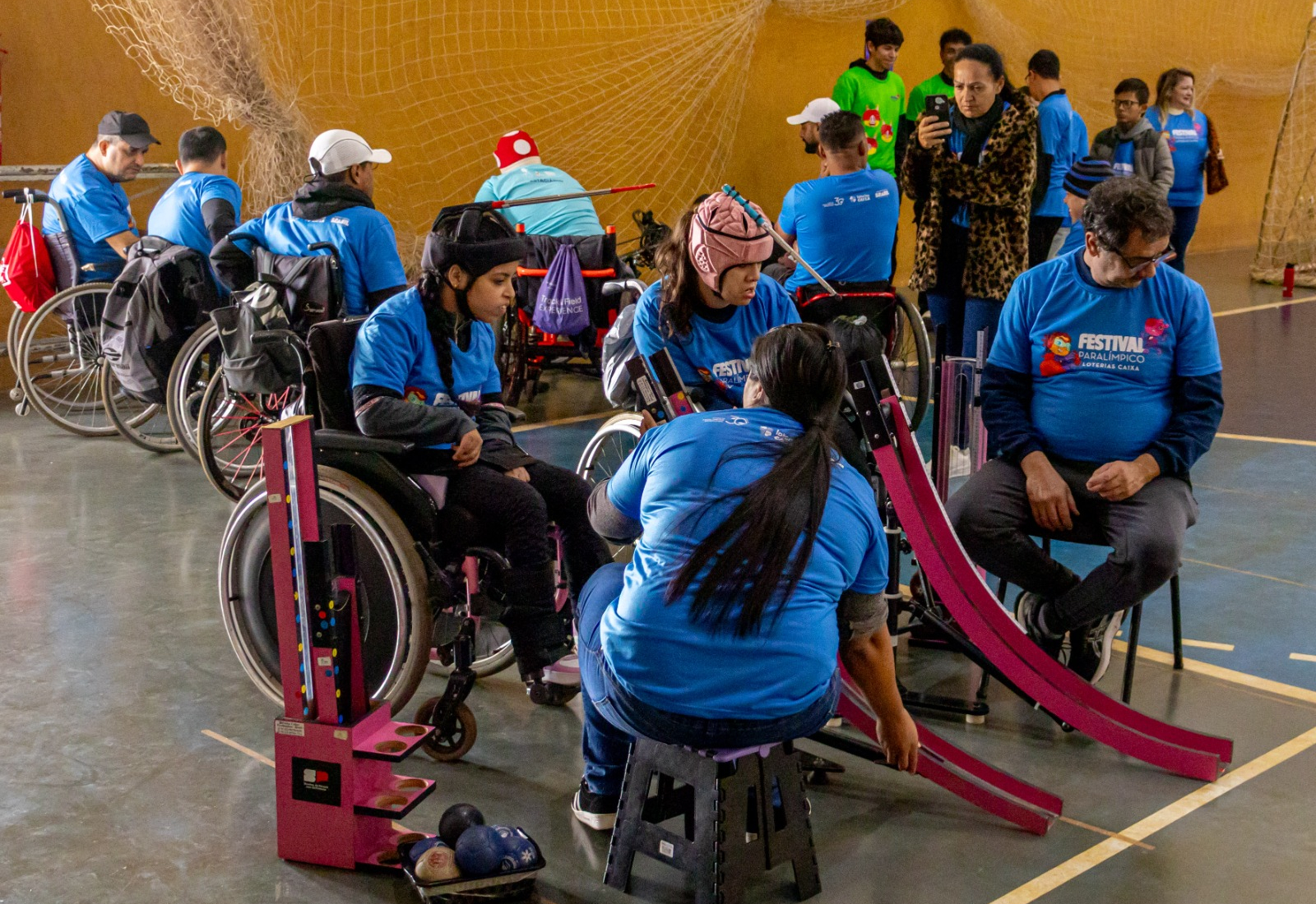 Atletas paralímpicas de Bocha BC3 mostram que não há limites para superação e que os laços familiares são a base para vencer