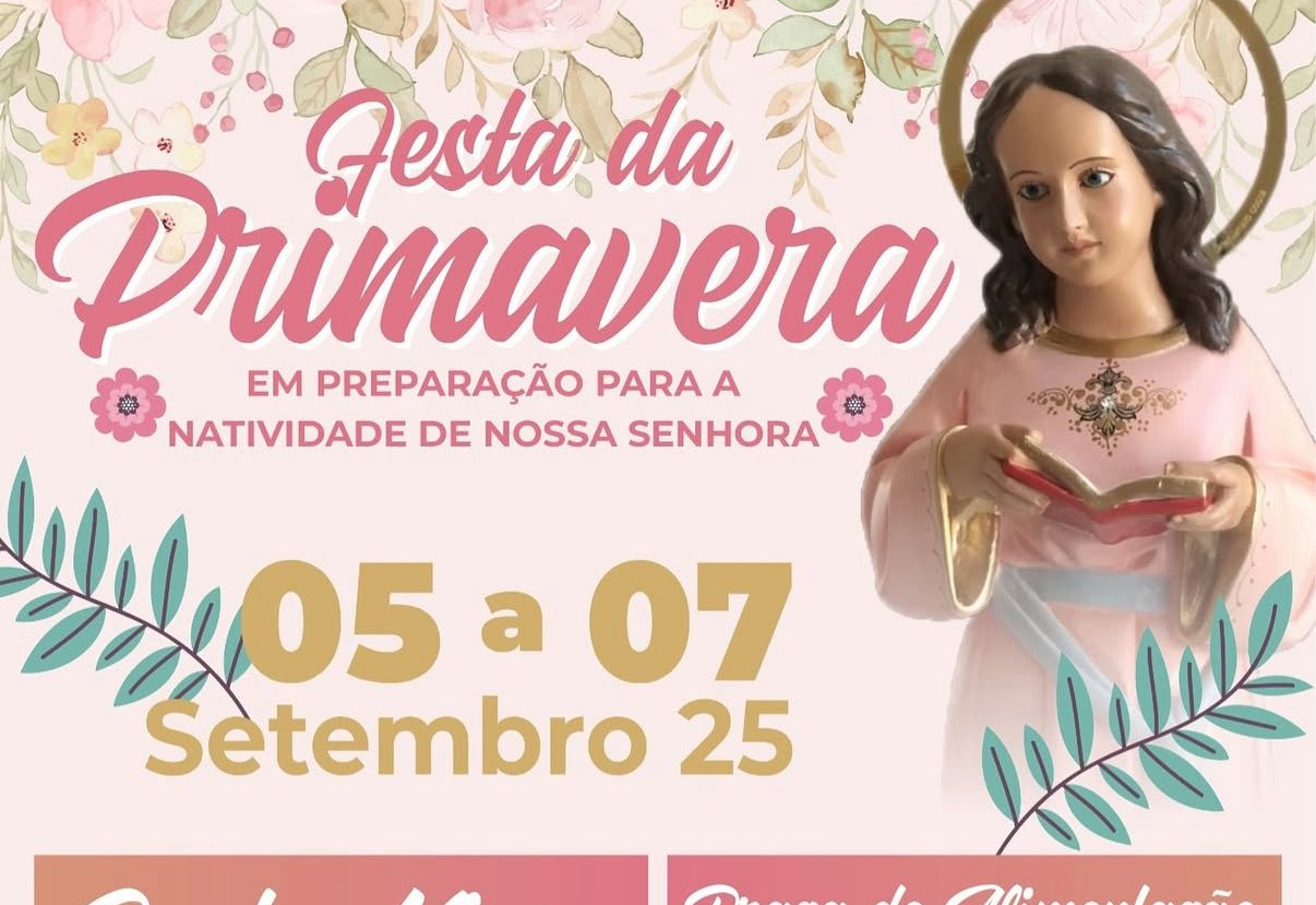 Paróquia São Paulo Apóstolo realiza Festa da Primavera 2025 
