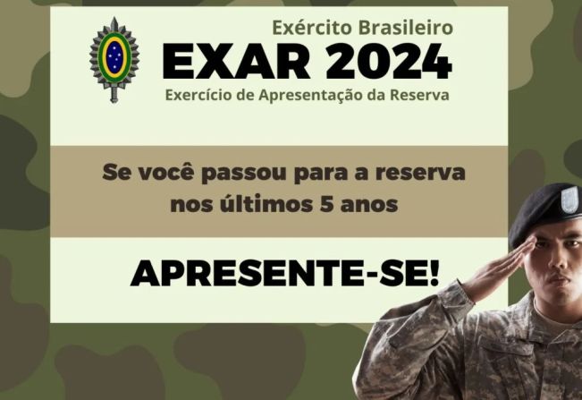 EXAR - EXERCÍCIO DE APRESENTAÇÃO DA RESERVA 2024