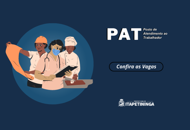 Vagas do PAT Itapetininga 20 de abril